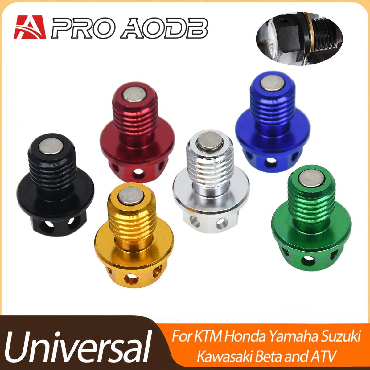 Oil Drain Tank - Anti-Leak Magnetic Oil Drain Plug Bolt