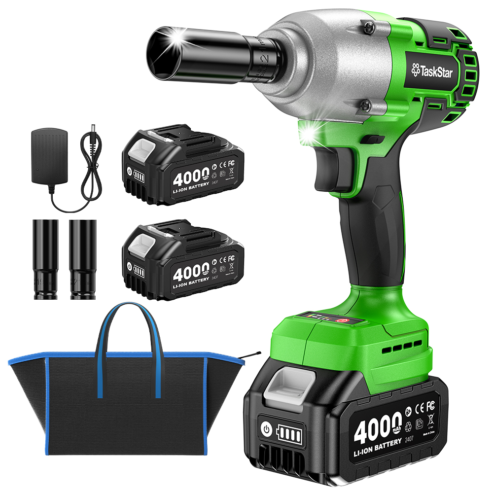Torque Wrench Digital - TaskStar Impact Wrench 1600N.m) 1/2 Impact