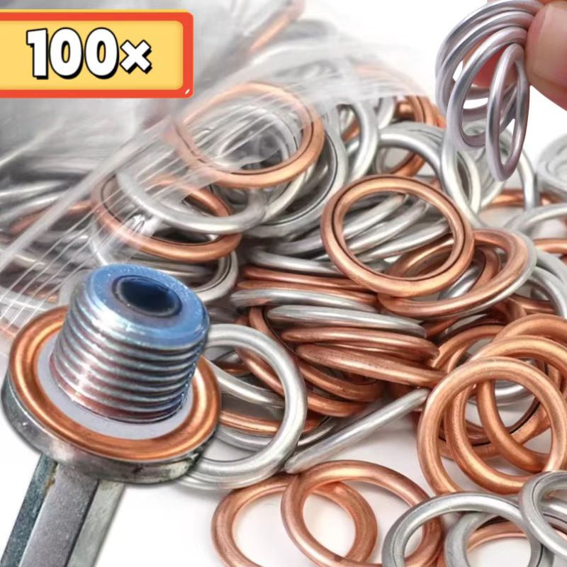 Oil Drain Tank - Aluminum Copper Car Oil Drain Plug