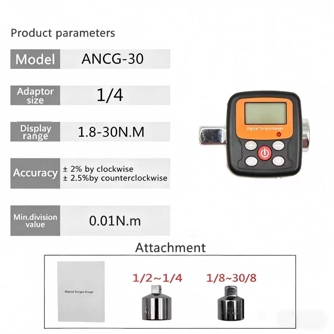 1/4'' 3/8'' 1/2 Company Direct – Torque Wrench Digital recenzja i cena