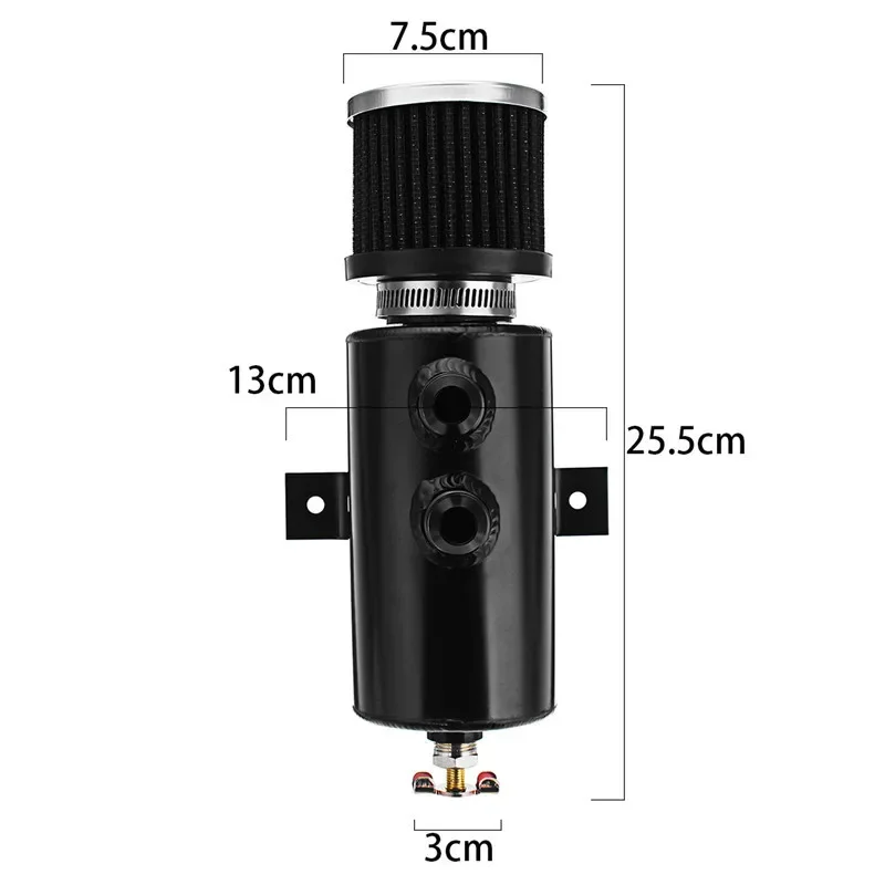 Universal 0.75L Aluminum Baffl – Oil Drain Tank recenzja i cena
