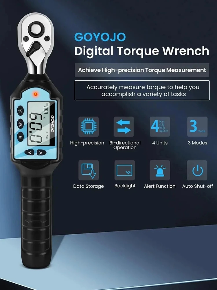 1/2 3/8 1/4 Digital Preset Tor – Torque Wrench Digital recenzja i cena