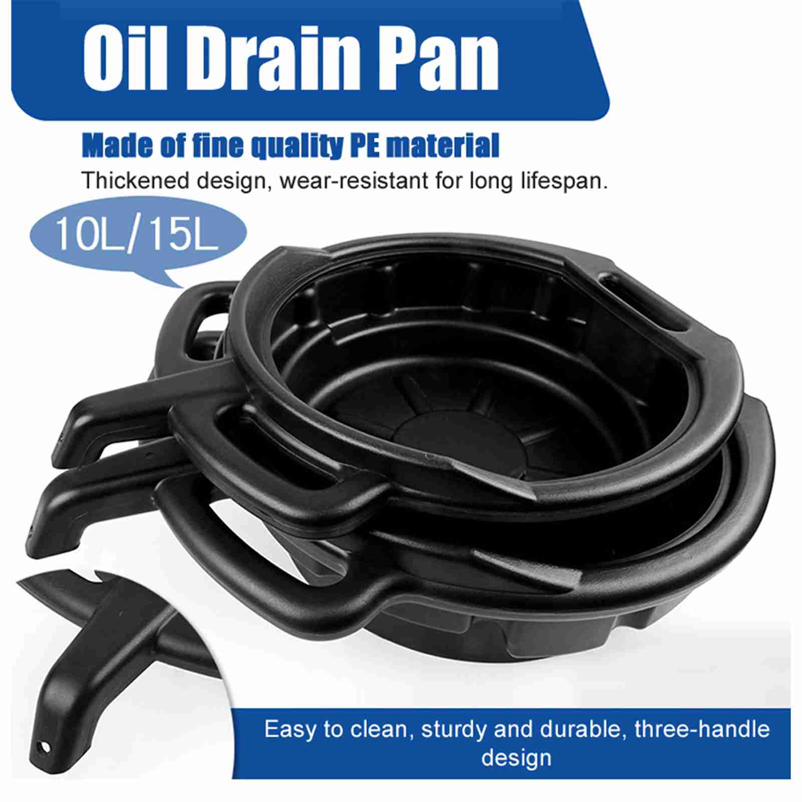 10L/15L Oil Drain Pan Waste En – Oil Drain Tank recenzja i cena