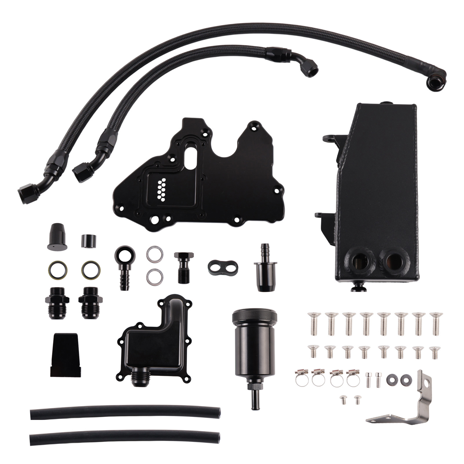 Aluminum Oil Catch Tank Can Ki – Oil Drain Tank recenzja i cena