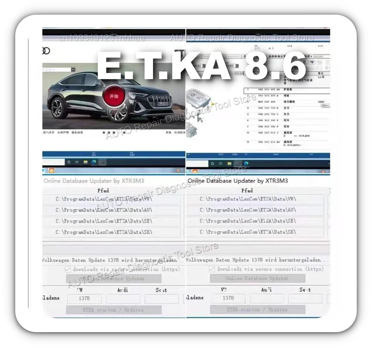 2025 HOT! Etka 8.6 software Au – Auto Repair Shop Equipment recenzja i cena