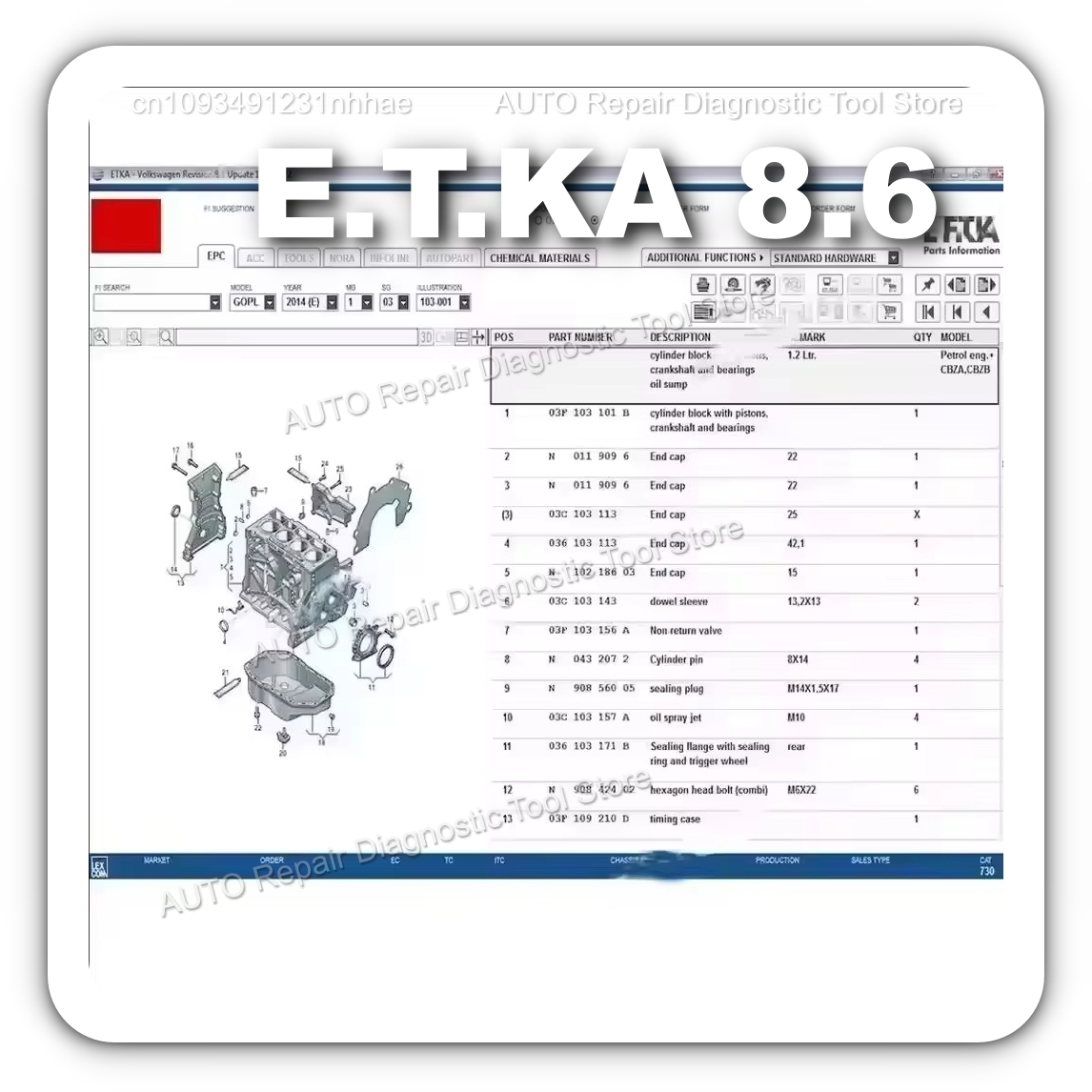 2025 HOT! Etka 8.6 software Au – Auto Repair Shop Equipment recenzja i cena