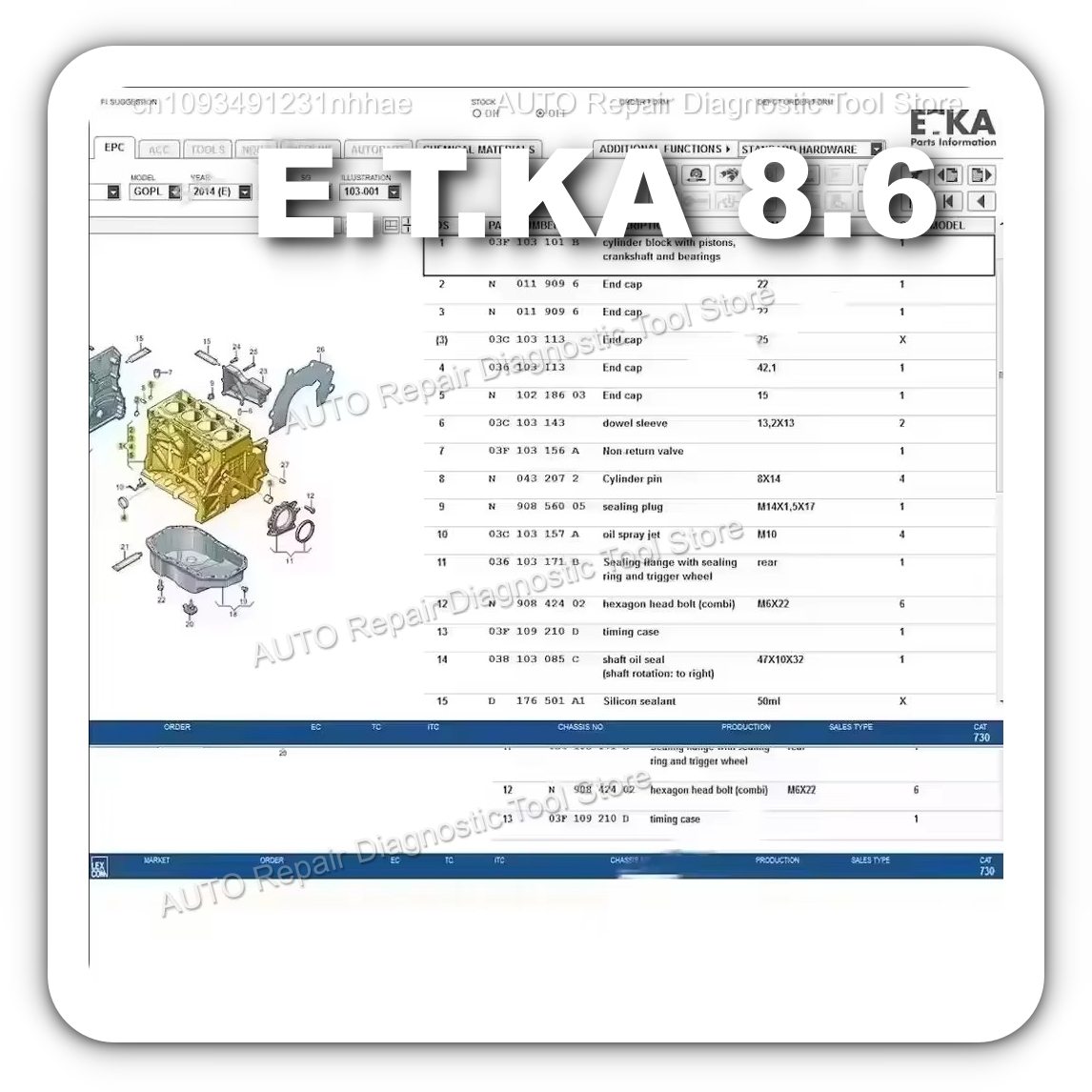 2025 HOT! Etka 8.6 software Au – Auto Repair Shop Equipment recenzja i cena