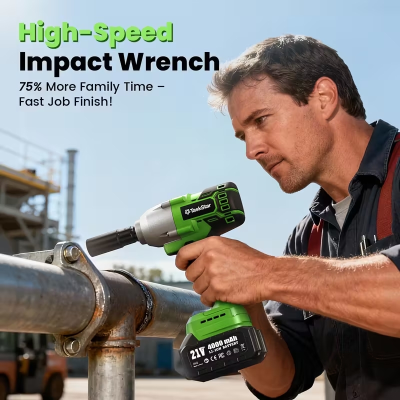 TaskStar Impact Wrench 1600N.m – Torque Wrench Digital recenzja i cena