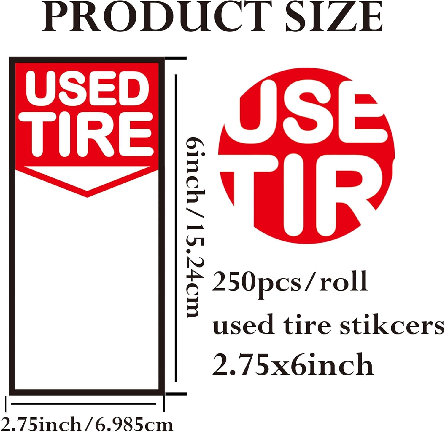 Used Tire Label Price Stickers – Auto Repair Shop For Sale recenzja i cena