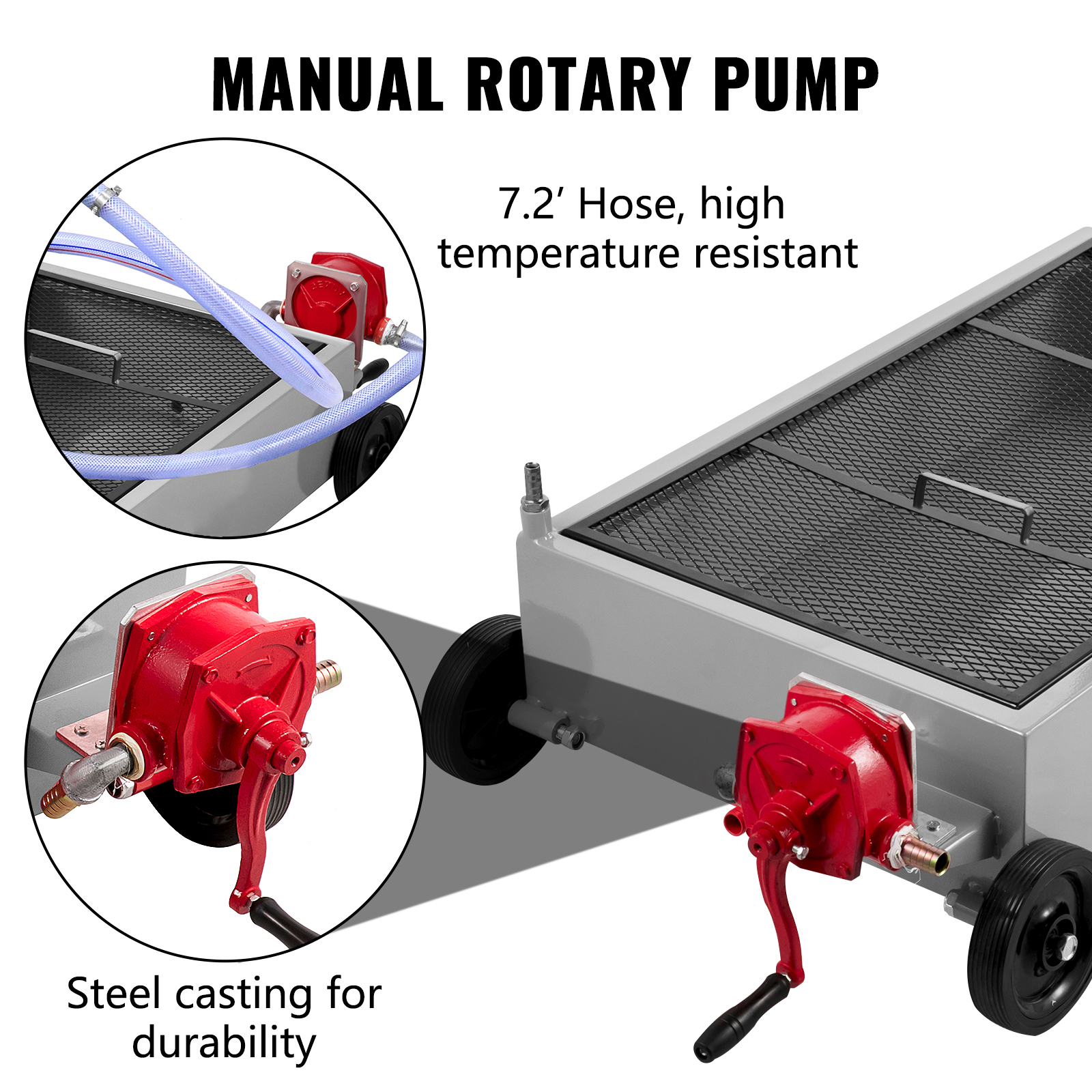 SucceBuy 15 Gal Oil Drain Pan  – Oil Drain Tank recenzja i cena