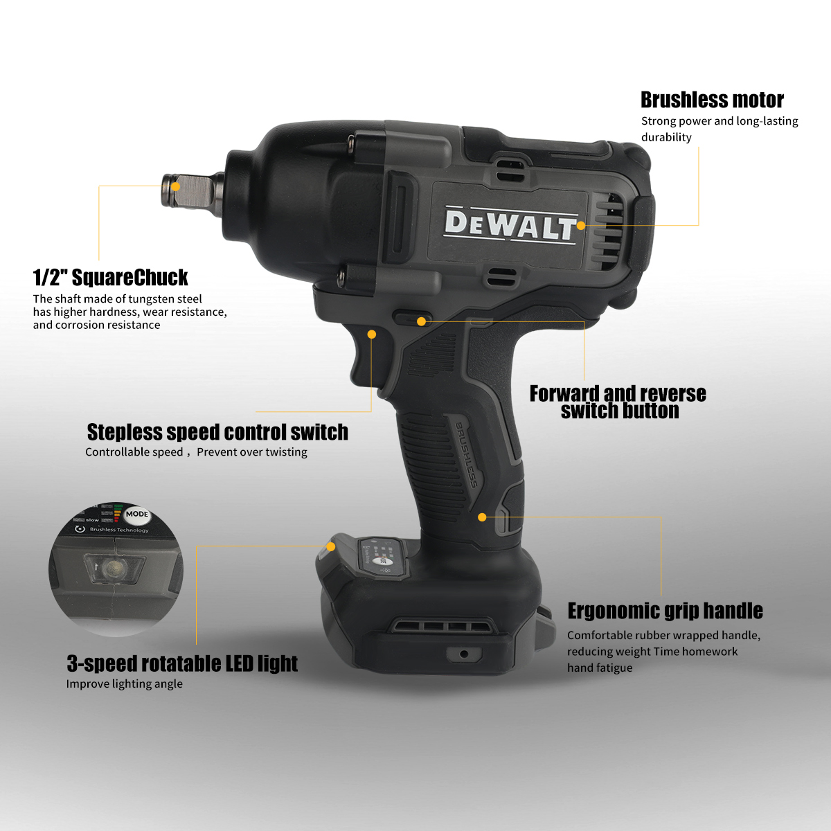 DeWalt DCF99M High Torque Brus – Torque Wrench Digital recenzja i cena