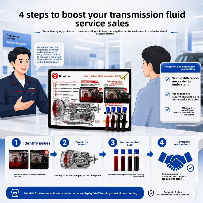 Transmission Oil Demonstration – Auto Repair Shop For Sale recenzja i cena
