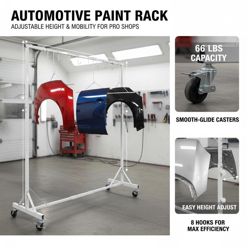 Automotive Coating Stand 5-7 f – Auto Repair Shop Equipment recenzja i cena