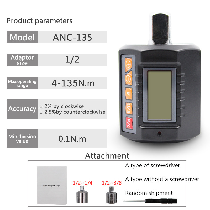 ANC 3-Piece  Torque Wrench Tes – Torque Wrench Digital recenzja i cena
