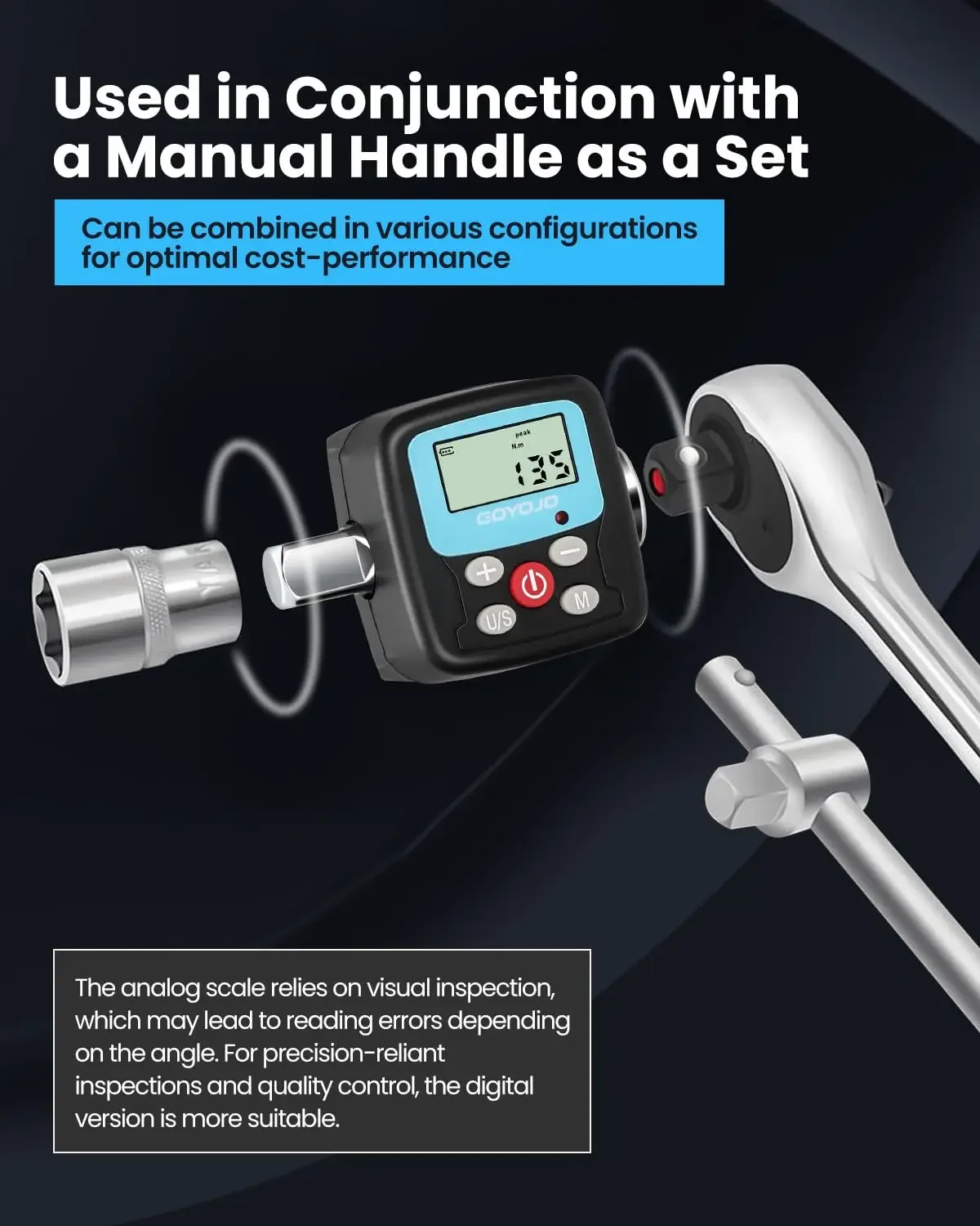 GOYOJO Digital Torque Wrench A – Torque Wrench Digital recenzja i cena