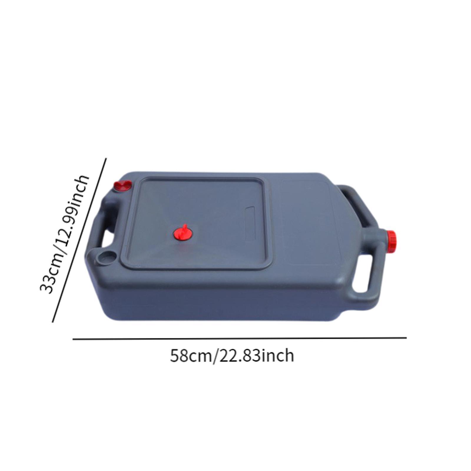 Oil Drain Can 12L Fluted Colle – Oil Drain Tank recenzja i cena