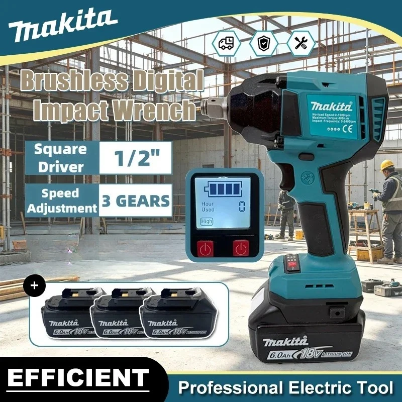 Makita Brushless Digital Displ – Torque Wrench Digital recenzja i cena